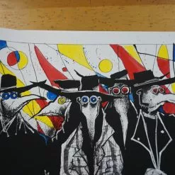 Pearl Jam - 2016 Joey Feldman Poster Chicago, IL Wrigley Field