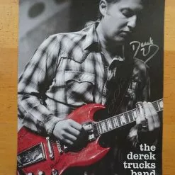 Sold Out Posters The Derek Trucks Band - 93XRT AUTOGRAPHED By Trucks Poster Gig Posters