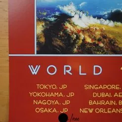 Gig Posters Eric Clapton - 2014 David Singer Poster World Tour Hand Signed