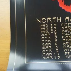 Eric Clapton - 2010 Stanley Mouse Poster US Tour Guitar Print 13 Eric Clapton - 2010 Stanley Mouse Poster US Tour Guitar Print