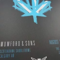 Sold Out Posters Mumford & Sons - 2015 Poster Calgary Alberta Scotiabank Arena 15 Sold Out Posters Mumford & Sons - 2015 Poster Calgary Alberta Scotiabank Arena