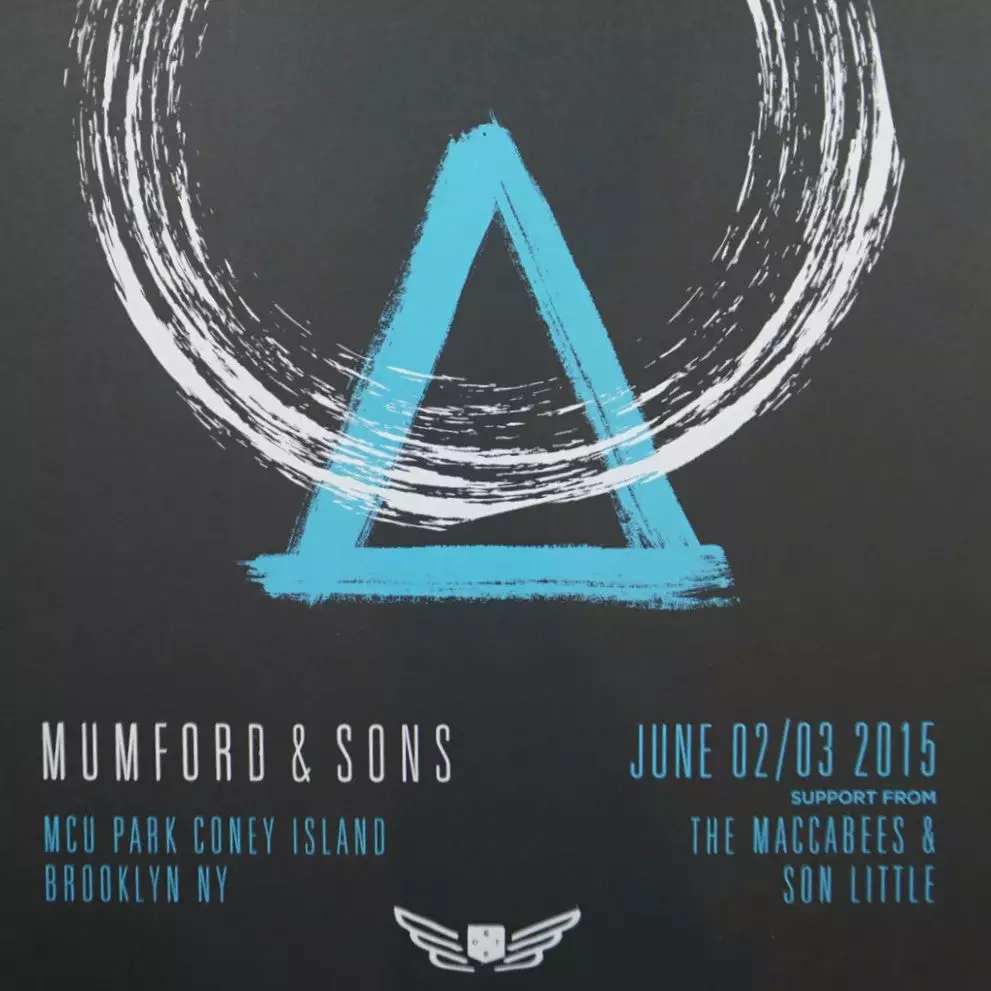 Sold Out Posters Gig Posters Mumford & Sons - 2015 Poster Brooklyn, NY Coney Island 3 Sold Out Posters Gig Posters Mumford & Sons - 2015 Poster Brooklyn, NY Coney Island