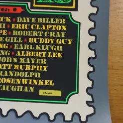 Crossroads Guitar Festival - 2013 Ron Donovan, Chuck Sperry Poster Stamp Eric Clapton 13 Crossroads Guitar Festival - 2013 Ron Donovan, Chuck Sperry Poster Stamp Eric Clapton