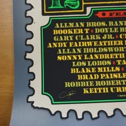 Crossroads Guitar Festival - 2013 Ron Donovan, Chuck Sperry Poster Stamp Eric Clapton 14 Crossroads Guitar Festival - 2013 Ron Donovan, Chuck Sperry Poster Stamp Eric Clapton