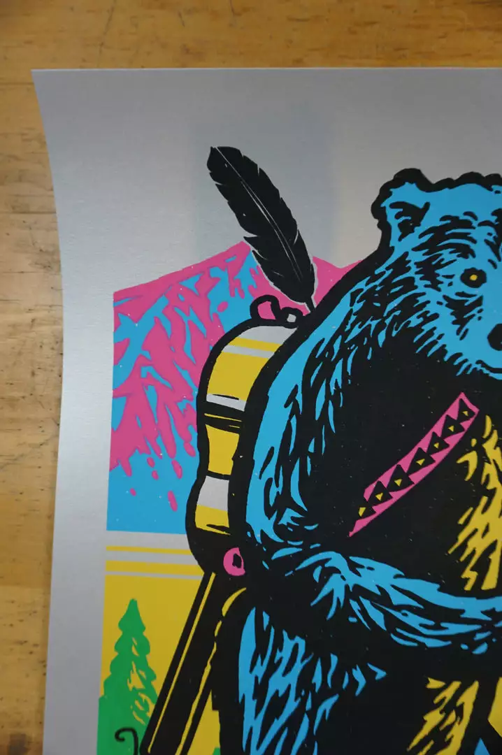 Gig Posters Pemberton Festival - 2016 Ames Brothers Poster VARIANT Pearl Jam 5 Gig Posters Pemberton Festival - 2016 Ames Brothers Poster VARIANT Pearl Jam