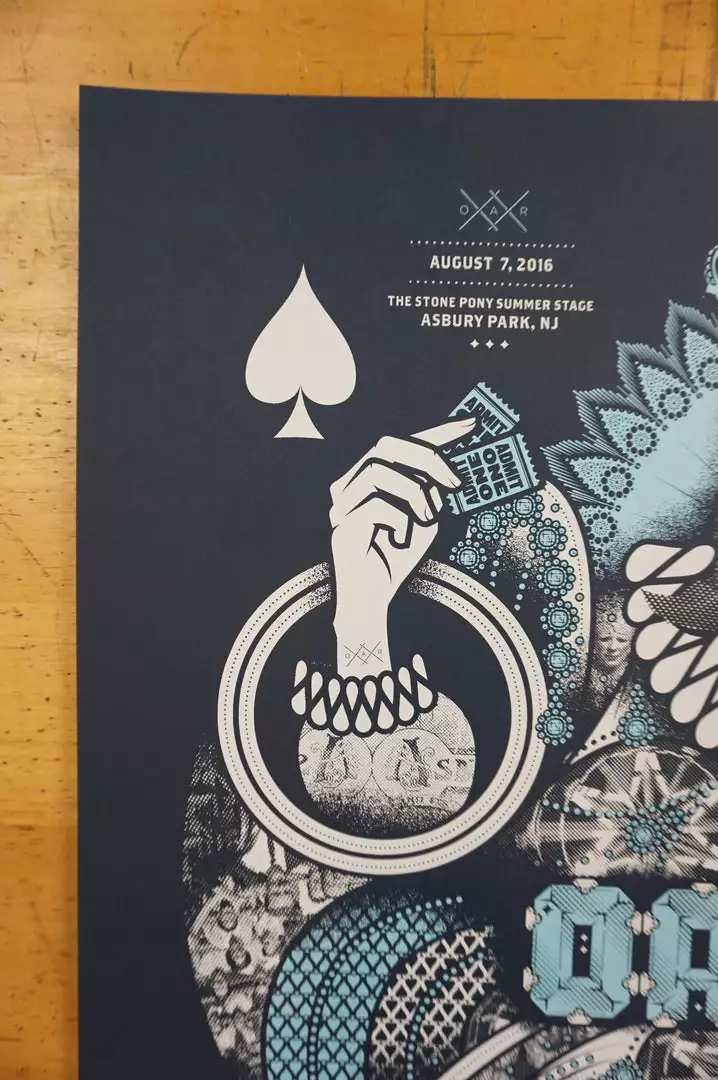 Oar - 2016 Delicious Design League Poster Asbury Park 5 Oar - 2016 Delicious Design League Poster Asbury Park