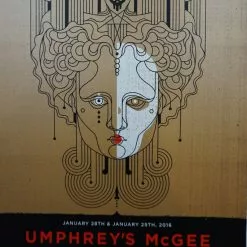 Umphrey's McGee - 2016 Delicious Design League Poster Madison Gig Posters