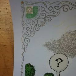 Art Prints On The Mound - 2016 Marq Spusta Poster Blue Sky Ed With Card