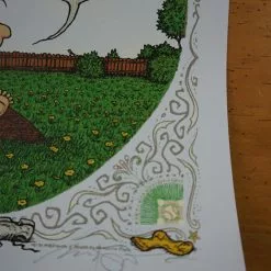 Art Prints On The Mound - 2016 Marq Spusta Poster Blue Sky Ed With Card