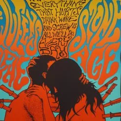 Queens Of The Stone Age - 2013 Jermaine Rogers Poster Indianapolis REGULAR ED