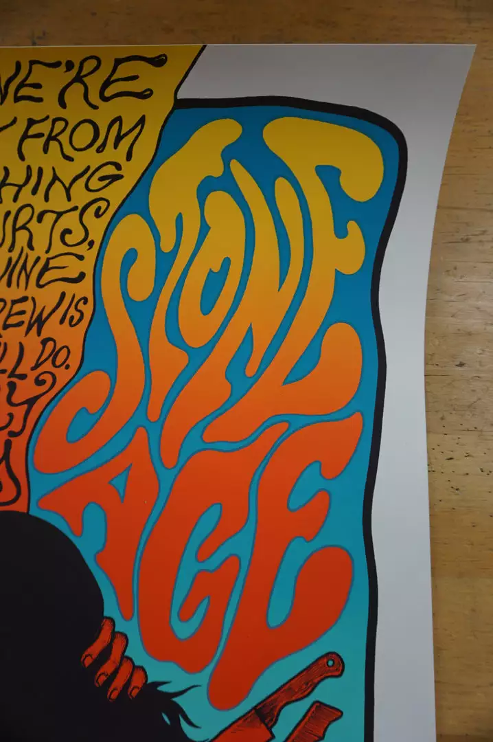 Queens Of The Stone Age - 2013 Jermaine Rogers Poster Indianapolis REGULAR ED 6 Queens Of The Stone Age - 2013 Jermaine Rogers Poster Indianapolis REGULAR ED