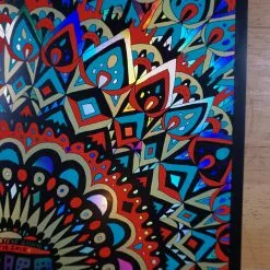 Wilco - 2015 Nate Duval Poster Red Rocks Morrison, CO