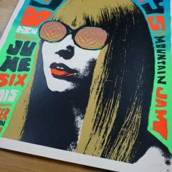 Gig Posters The Black Keys - 2015 Nate Duval Poster New York Mountain Jam