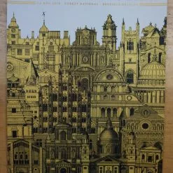 Gig Posters Dave Matthews Band - 2015 Nate Duval Poster Brussels DMB 10 Gig Posters Dave Matthews Band - 2015 Nate Duval Poster Brussels DMB