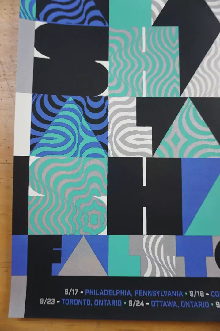 Gig Posters Alabama Shakes - 2015 Nate Duval Poster Fall Tour 2 8 Gig Posters Alabama Shakes - 2015 Nate Duval Poster Fall Tour 2