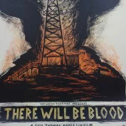 There Will Be Blood - 2015 Dan Grzeca Poster Cinema Movie 1st Edition Movie/TV Posters