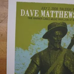 Dave Matthews Band - 2008 Methane Poster Raleigh Walnut Creek AP Gig Posters 11 Dave Matthews Band - 2008 Methane Poster Raleigh Walnut Creek AP Gig Posters