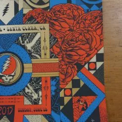 Grateful Dead - 2015 Status Serigraph Poster Fare Thee Well Santa Clara 13 Grateful Dead - 2015 Status Serigraph Poster Fare Thee Well Santa Clara