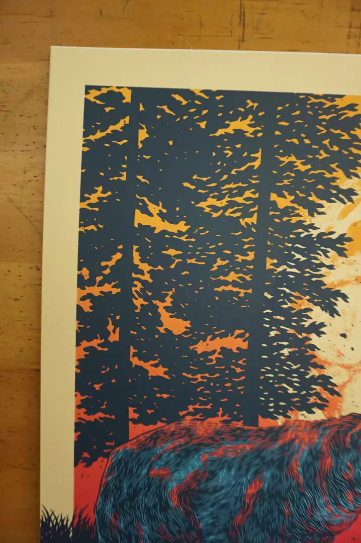 Ray LaMontagne - 2016 John Vogl Poster The Bungaloo Raleigh Red Hat Gig Posters 5 Ray LaMontagne - 2016 John Vogl Poster The Bungaloo Raleigh Red Hat Gig Posters