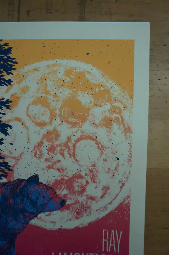 Ray LaMontagne - 2016 John Vogl Poster The Bungaloo Raleigh Red Hat Gig Posters 6 Ray LaMontagne - 2016 John Vogl Poster The Bungaloo Raleigh Red Hat Gig Posters