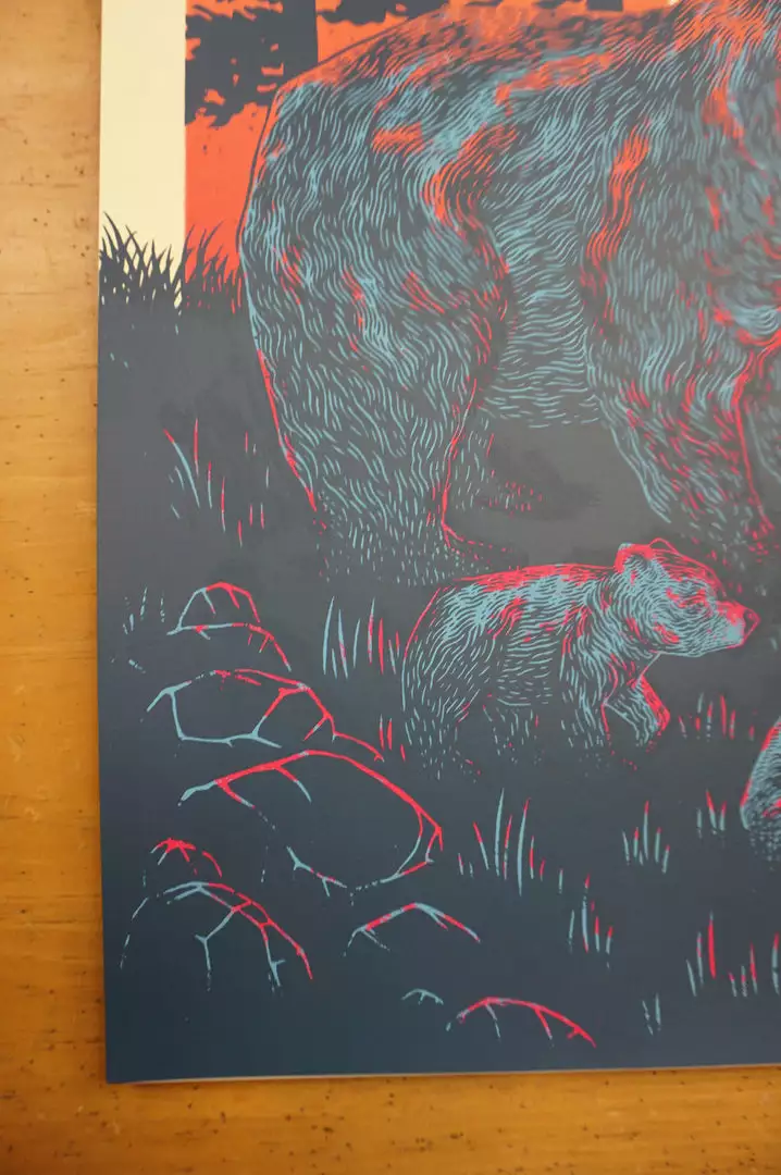 Ray LaMontagne - 2016 John Vogl Poster The Bungaloo Raleigh Red Hat Gig Posters 8 Ray LaMontagne - 2016 John Vogl Poster The Bungaloo Raleigh Red Hat Gig Posters