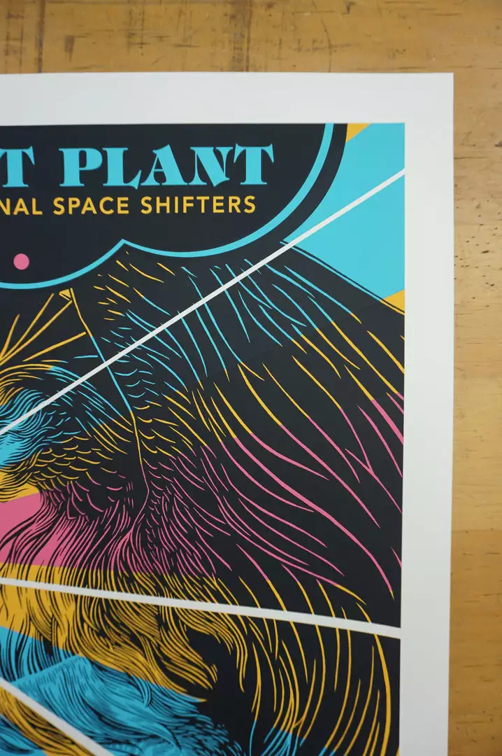 Robert Plant - 2016 John Vogl Poster Dallas, TX Moody Theater 6 Robert Plant - 2016 John Vogl Poster Dallas, TX Moody Theater