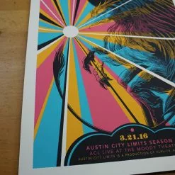 Robert Plant - 2016 John Vogl Poster Dallas, TX Moody Theater 15 Robert Plant - 2016 John Vogl Poster Dallas, TX Moody Theater