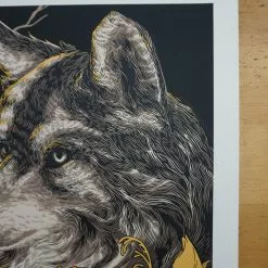 The Avett Brothers - 2016 John Vogl Poster Simsbury, CT Meadows Gig Posters