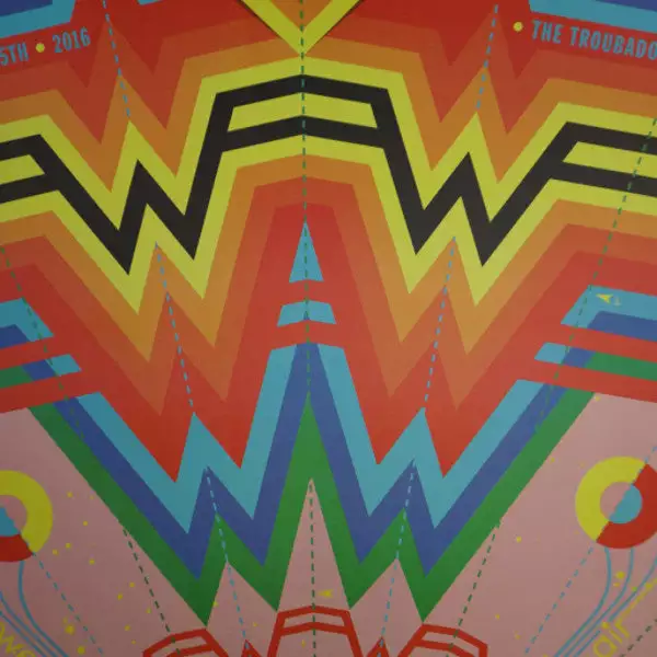 Weezer - 2016 Kii Arens Poster The Troubadour Los Angeles, CA 3 Weezer - 2016 Kii Arens Poster The Troubadour Los Angeles, CA