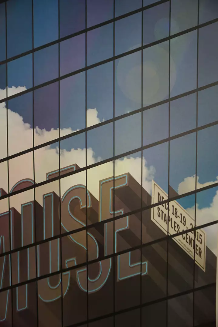 Muse - 2016 Kii Arens Poster Los Angeles Staples Center Gig Posters 4 Muse - 2016 Kii Arens Poster Los Angeles Staples Center Gig Posters