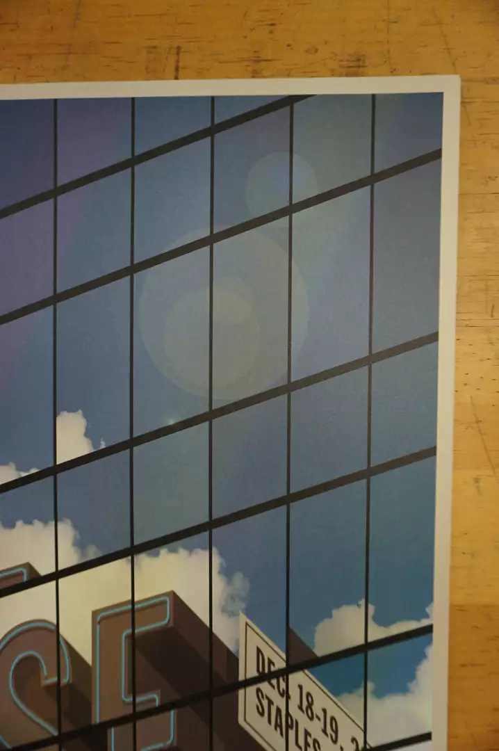 Muse - 2016 Kii Arens Poster Los Angeles Staples Center Gig Posters 6 Muse - 2016 Kii Arens Poster Los Angeles Staples Center Gig Posters