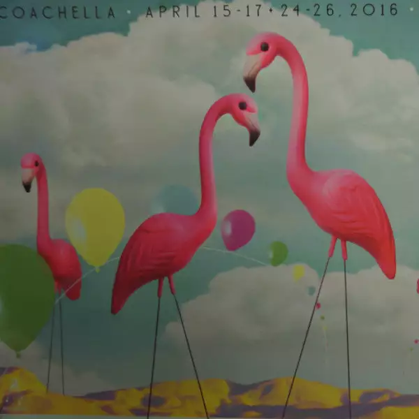 Coachella - 2016 Kii Arens Poster Indio California AP Signed 3 Coachella - 2016 Kii Arens Poster Indio California AP Signed
