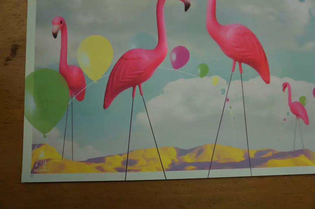 Coachella - 2016 Kii Arens Poster Indio California AP Signed 8 Coachella - 2016 Kii Arens Poster Indio California AP Signed