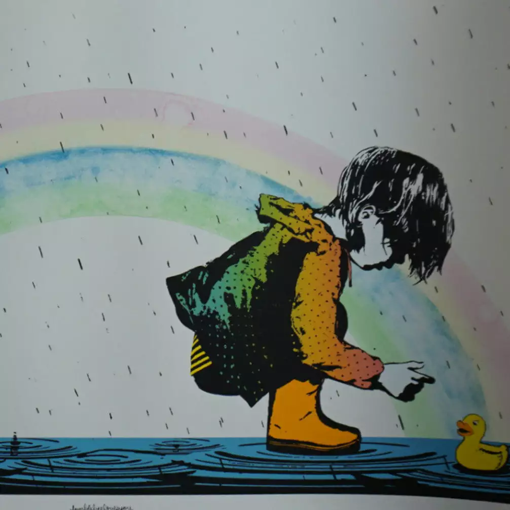 Used To Bee - 2015 Bumblebee Loves You Poster HPM Ed Bumble Bee 3 Used To Bee - 2015 Bumblebee Loves You Poster HPM Ed Bumble Bee