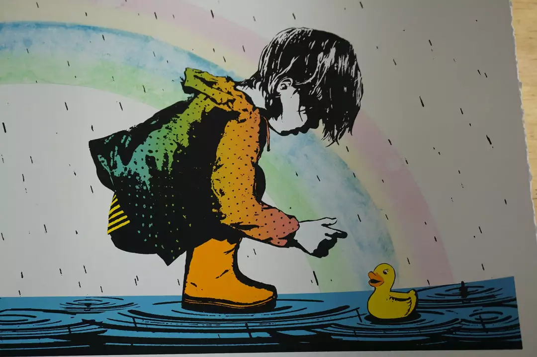 Used To Bee - 2015 Bumblebee Loves You Poster HPM Ed Bumble Bee 10 Used To Bee - 2015 Bumblebee Loves You Poster HPM Ed Bumble Bee