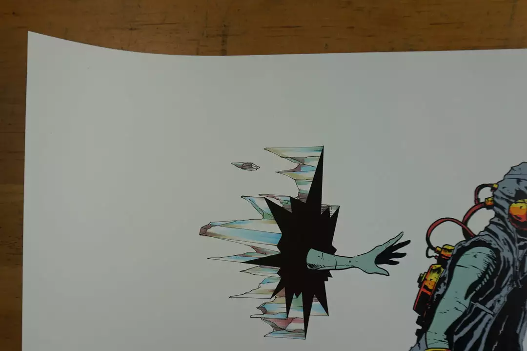 Art Prints Self Searching - 2015 Deih Poster Hand Finished Street Art 5 Art Prints Self Searching - 2015 Deih Poster Hand Finished Street Art