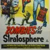 Sold Out Posters Zombies Of The Stratosphere - 1952 Original One Sheet Poster Cinema