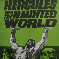 Sold Out Posters Movie/TV Posters Hercules In The Haunted World - 1962 Original One Sheet Poster Cinema