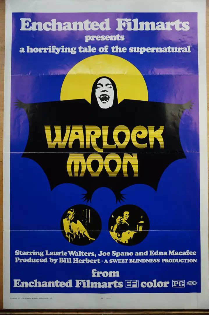 Sold Out Posters Warlock Moon - 1973 Original One Sheet Poster Drive-in Grindhouse Cinema 4 Sold Out Posters Warlock Moon - 1973 Original One Sheet Poster Drive-in Grindhouse Cinema