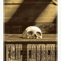 Eric Church - 2014 Crosshair Design Poster Wichita, KS Gig Posters
