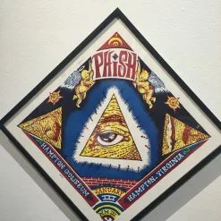 Phish - 2003 Jim Pollock Poster Hampton Virginia Framed SET