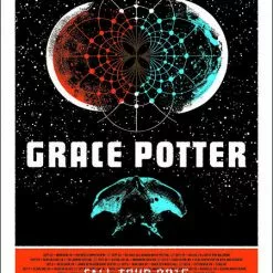 Grace Potter - 2015 Aesthetic Apparatus Poster Fall Tour