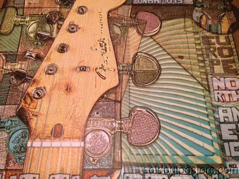 Eric Clapton - 2008 Ron Donovan Firehouse Poster US/Europe Tour North America Gig Posters 5 Eric Clapton - 2008 Ron Donovan Firehouse Poster US/Europe Tour North America Gig Posters