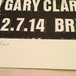 Kings Of Leon - 2014 Print Mafia Poster Gary Clark Jr Nashville, TN S/N