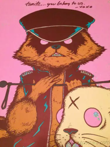 Queens Of The Stone Age - 2013 Jermaine Rogers Poster Detroit FOIL Fillmore 3 Queens Of The Stone Age - 2013 Jermaine Rogers Poster Detroit FOIL Fillmore