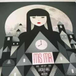 MS MR - 2013 Delicious Design Poster Print Chicago, IL Lincoln Hall 9/30/2013