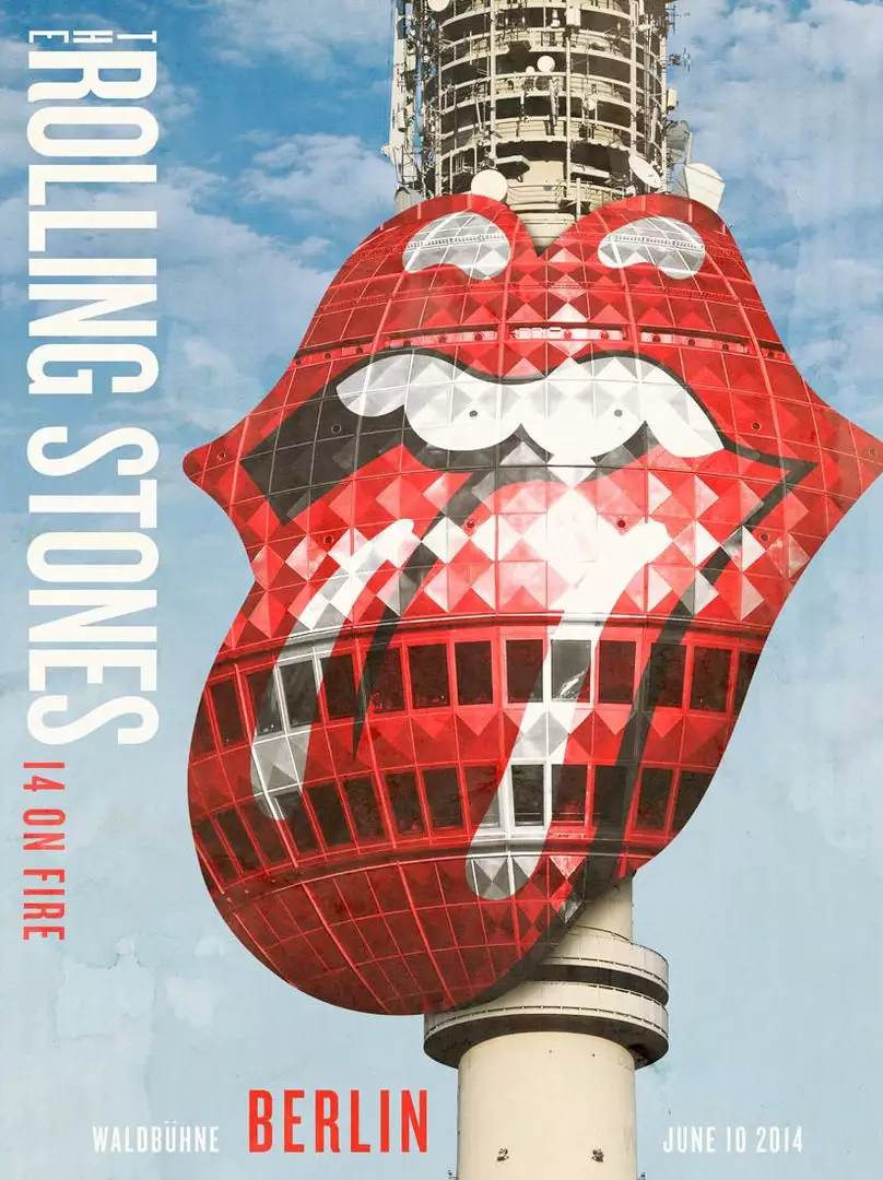 Sold Out Posters Rolling Stones - 2014 Official Poster Berlin Germany Gig Posters 3 Sold Out Posters Rolling Stones - 2014 Official Poster Berlin Germany Gig Posters