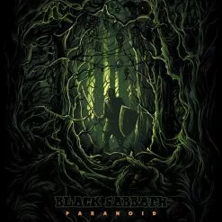 Black Sabbath - 2017 Dan Mumford Poster Paranoid VARIANT