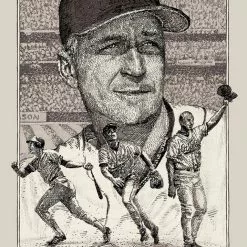 Cal Ripken - 2015 David Welker Poster FugScreens Studios 1st Art Prints