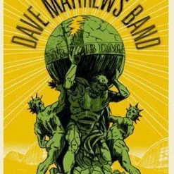 Gig Posters Dave Matthews Band - 2010 Methane Studios Poster Frankfurt, GER